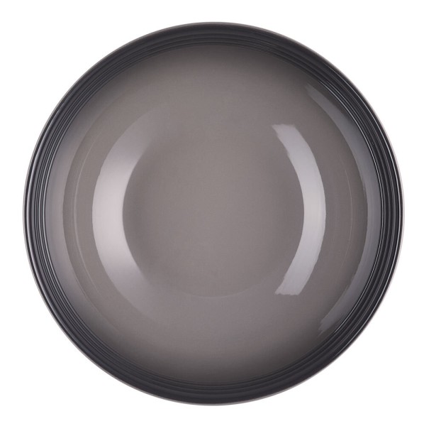 Le Creuset Salatschüssel Steinzeug Flint Grau 24cm