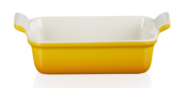 Le Creuset Auflaufform Tradition Steinzeug Nectar Gelb