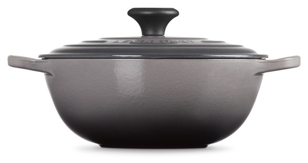 Le Creuset La Marmite Signature Familientopf Gusseisen Flint Grau 26cm