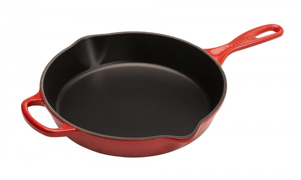 Le Creuset Brat- und Servierpfanne Hoch Gusseisen Kirschrot 26cm