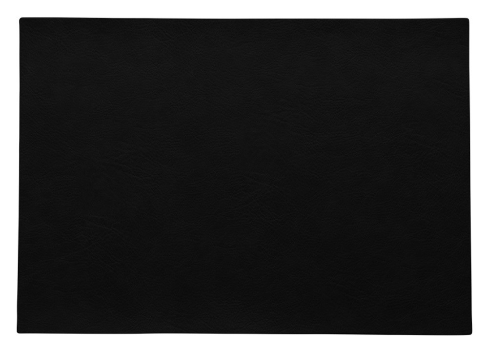 ASA Selection Tischset Black Vintage Leder-Optik Platzset Schwarz