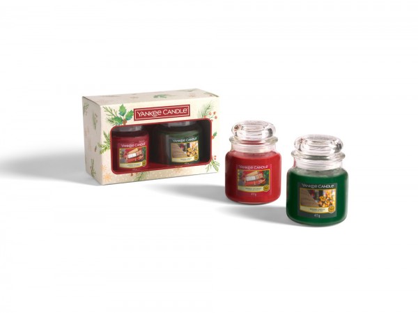 Yankee Candle Geschenkset „AW20“ 2 Medium Kerzengläser