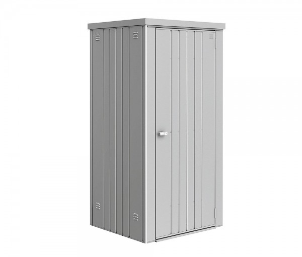 Biohort Geräteschrank 90 Aufbewahrungsschrank 93x83x182,5cm Silber-Metallic