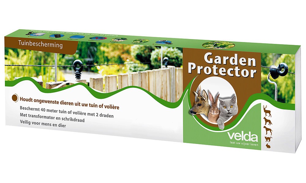 Velda Garden Protector Elektronischer Schutz-Zaun für Teich & Garten 80m Abschreckdraht