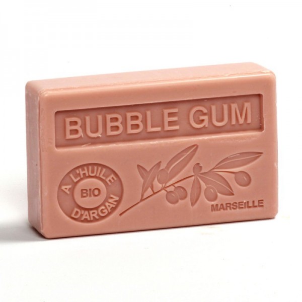 Bio-Arganöl Seife Bubble Gum – 100g