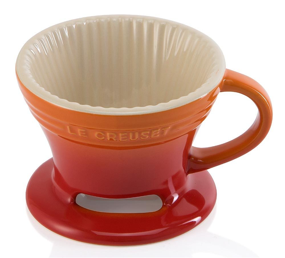 Le Creuset Kaffee-Filter Steinzeug Ofenrot 300ml