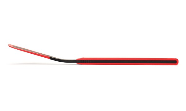 Woll Cook-It Pfannenwender mit Silikonrand Schwarz Rot
