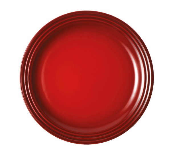 Le Creuset Speiseteller Steinzeug Kirschrot 27cm
