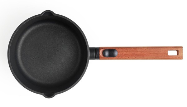 Woll Stieltopf Eco Logic QXR Induktion Aluguss PFAS-frei abnehmbarer Stiel 18 cm