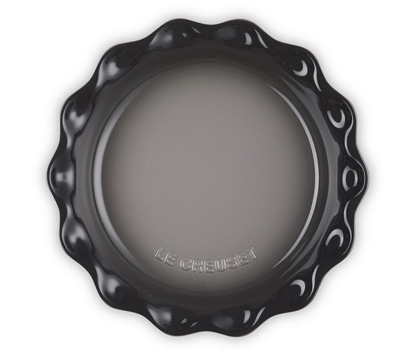Le Creuset Pie-Form Kuchenform Steinzeug Flint Grau23cm