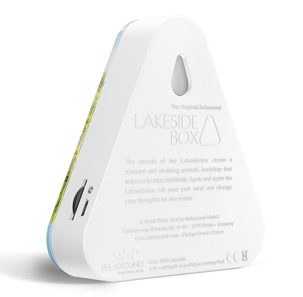 Lakesidebox Sommerzeit Naturklänge Waldsee mit Bewegungsmelder Vogelgezwitscher