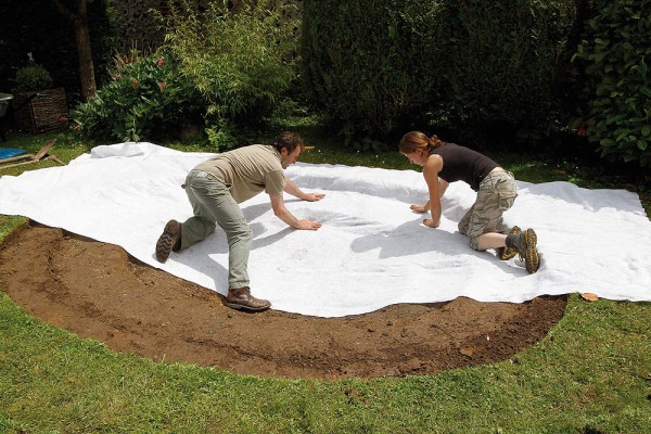 Ubbink Geotex Teichvlies 5X2 Meter (10 M²)