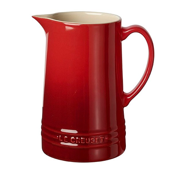 Le Creuset Saftkrug Steinzeug Kirschrot 1,5L