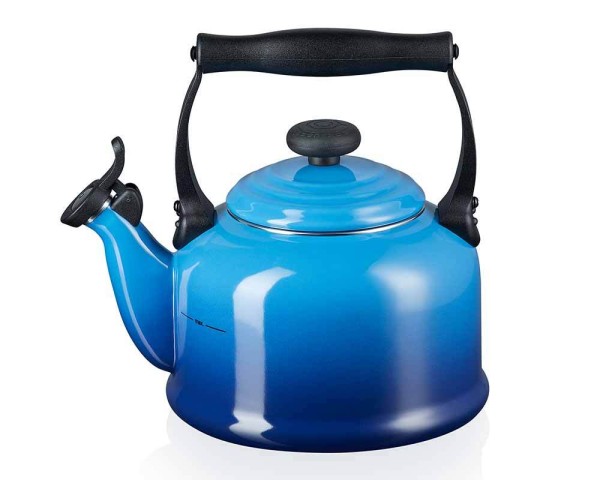 Le Creuset Wasserkessel Tradition Azure Blau 2,1L