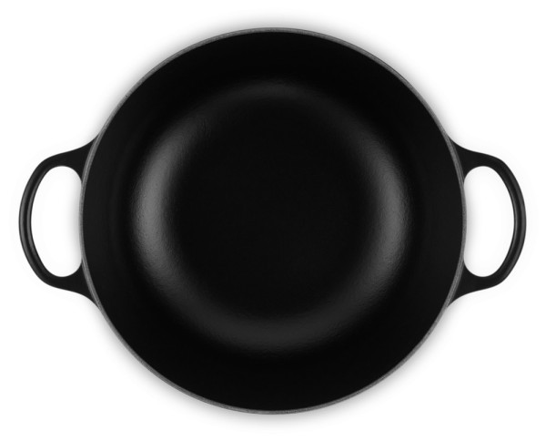 Le Creuset La Marmite Signature Familientopf Gusseisen Schwarz 26cm