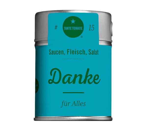Tante Tomate - DANKE - für Alles - Gewürzzubereitung 35g