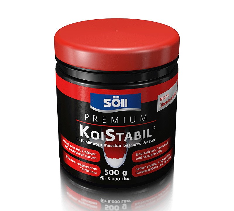 Söll Premium KoiStabil Perfektes Teich -Klima 500g bis 5000 L