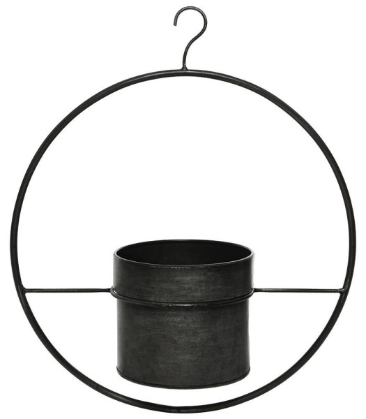 Hängetopf für Pflanzen Metall Blumentopf Hängend Blumenampel Draußen Balkon