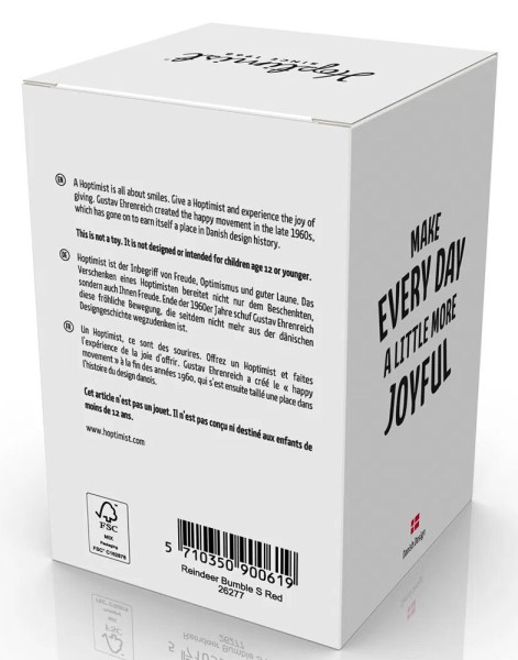 Hoptimist Reindeer Bumble Rentier S Rot