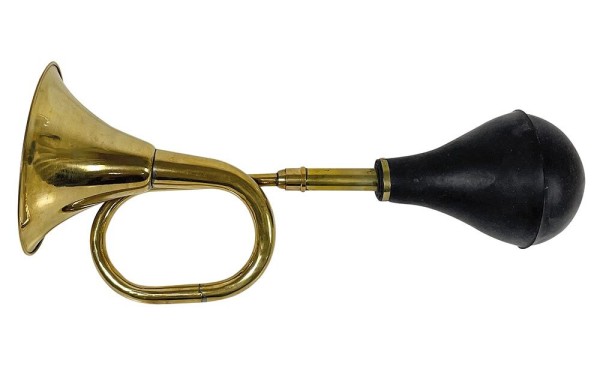 Ballhupe Oldtimer Nostalgie Hupe Messing Horn Laut Vintage Antik Stil