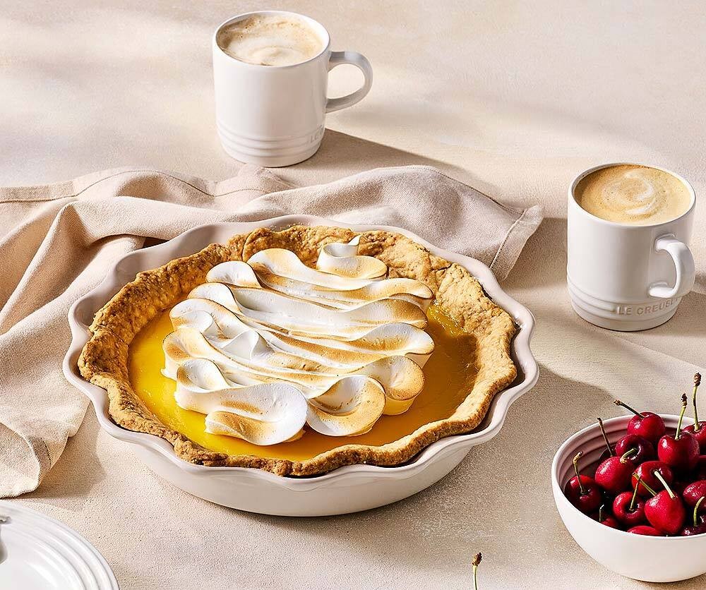 Le Creuset Pie-Form Kuchenform Steinzeug Meringue 23cm günstig online kaufen
