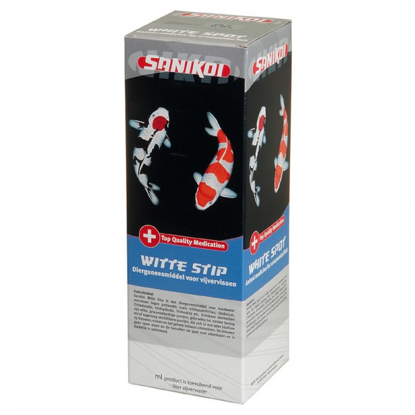 Sanikoi White Spot 250ml für 5000 L gegen weiße & schwarze Punkte Medikament …