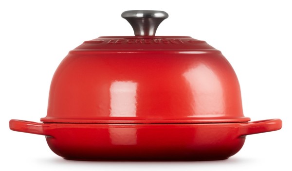 Le Creuset Brotbräter Rund Gusseisen Kirschrot 24cm