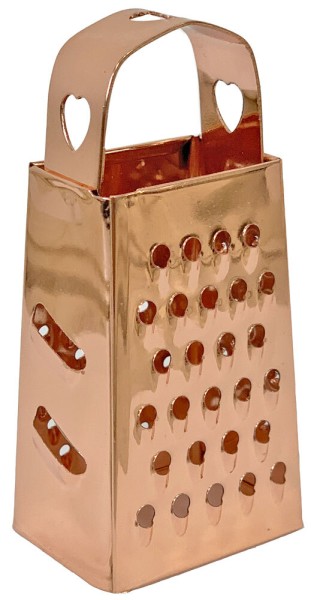 Mini Reibe für Duftsteine Amber Duftwürfel Vierkantreibe Rose-Gold