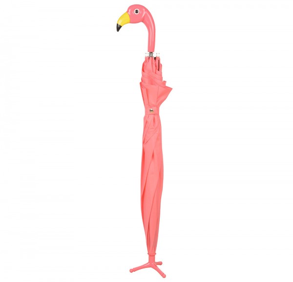 Großer Regenschirm Stockschirm Flamingo Pink