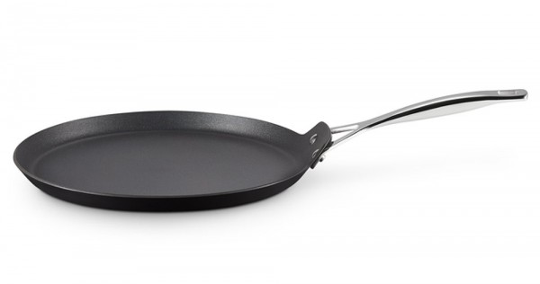 Le Creuset Crepes-Pfanne Alu-Antihaft-Pfanne Schwarz 24cm