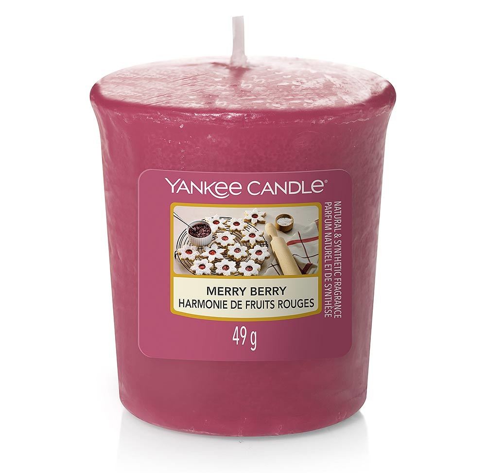 Yankee Candle Votivkerze Merry Berry 49 g