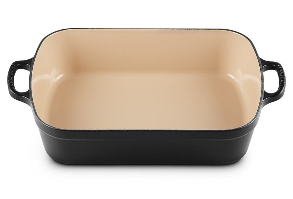 Le Creuset Bratreine Signature Gusseisen Schwarz