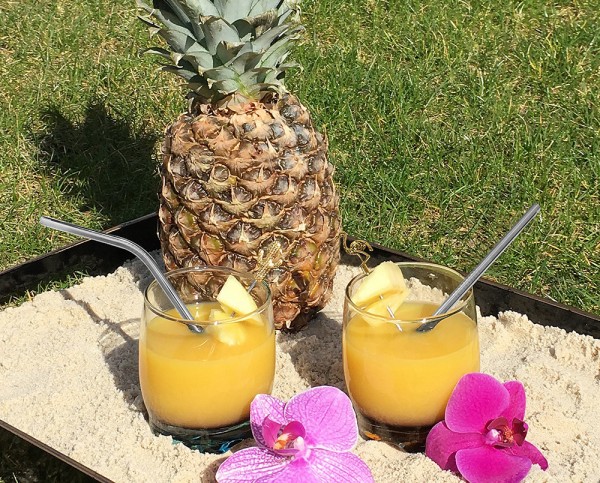 Trinkhalme Edelstahl mit Reinigungsbürste 4 Stück Strohhalme Wiederverwendbar