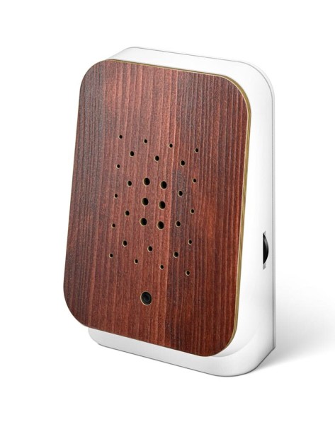 Junglebox Teak Style Holz Dschungelgeräusche mit Bewegungsmelder Entspannung