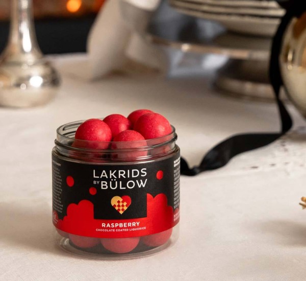 Lakrids by Bülow Crispy Raspberry - Weiße Schokolade Lakritz