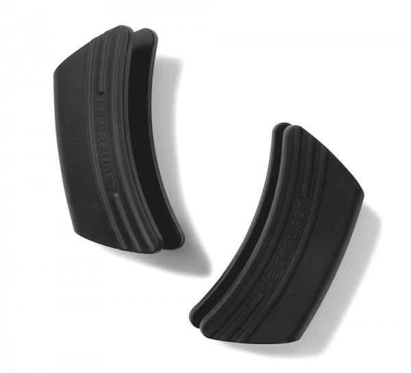 Le Creuset Silikon Griffschutz 2er-Set Schwarz
