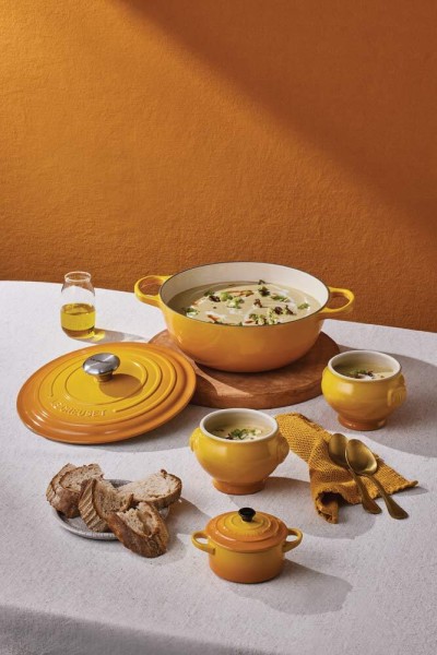 Le Creuset Mini Cocotte Steinzeug Nectar Gelb 10X5cm