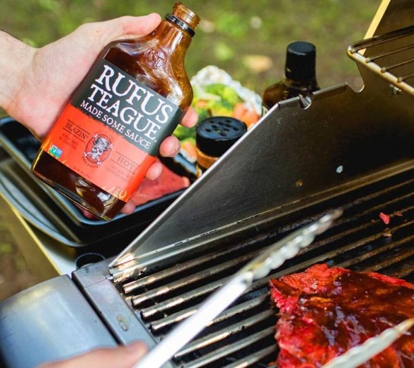 Rufus Teague Blazin Hot BBQ Sauce Grillsauce scharf 423 g