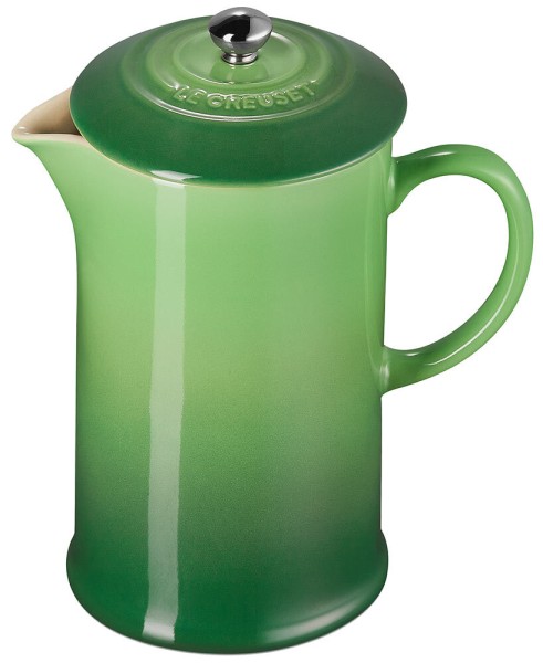 Le Creuset Kaffeebereiter Steinzeug Bamboo Green