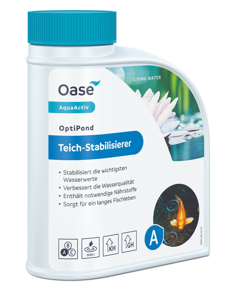 Oase AquaActiv OptiPond Teich 500ml für 5000 Liter Oase AquaActiv OptiPond Teich 500ml für 5000 Liter