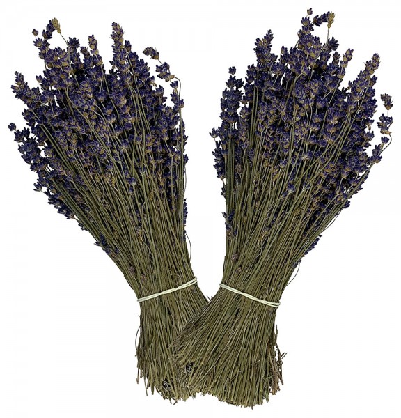 Lavendel Getrocknet Bund 2 Stück Trockenblumestrauß Provence Natur