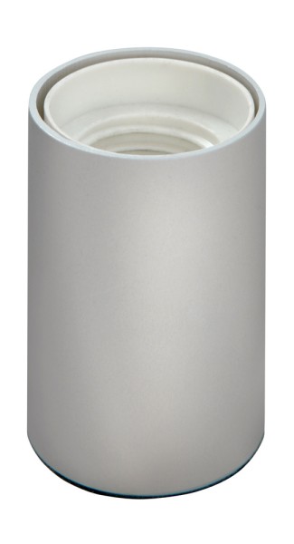 Sompex TOBI Tischleuchte Silber Aluminium Zylinder 7 cm E27