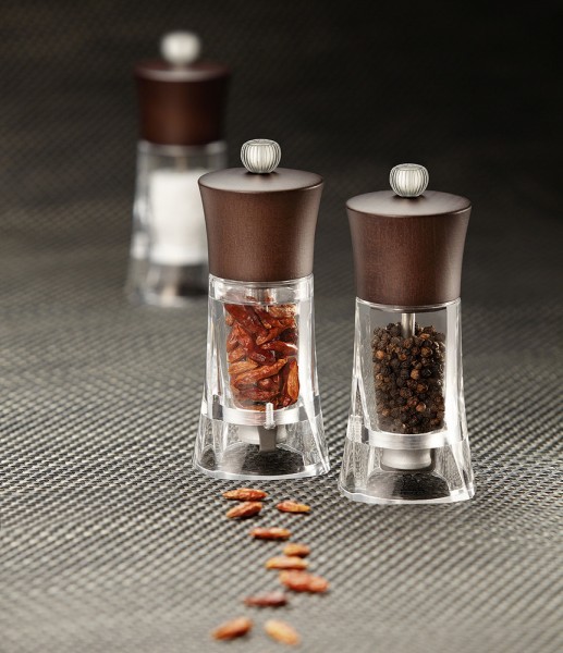 Peugeot Oleron Salzmühle Acryl Holz Schoko 14cm