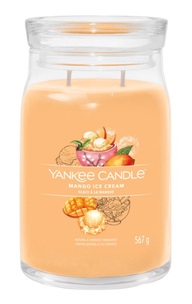 Yankee Candle Duftkerze Signature Mango Ice Cream 567 g