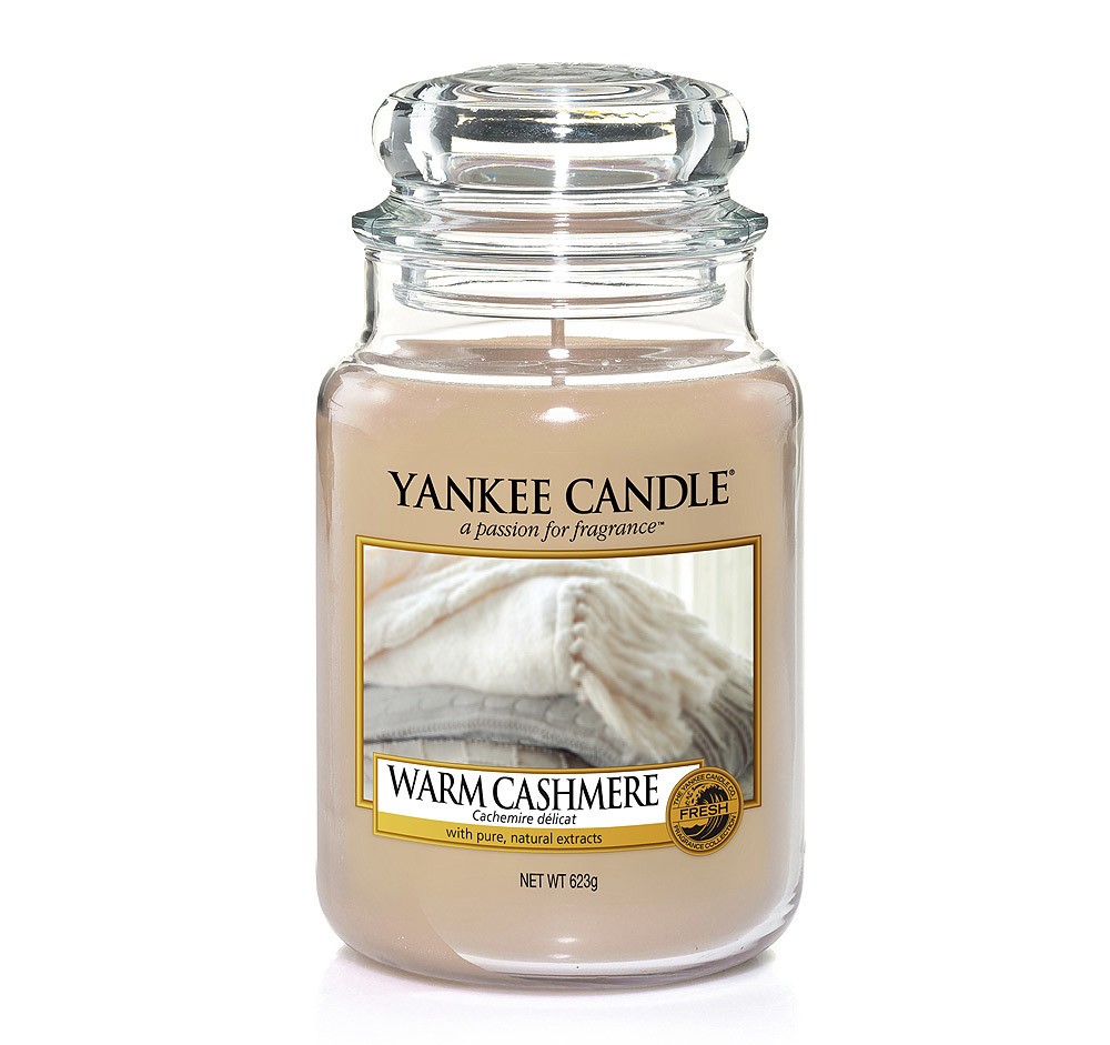 Yankee Candle Duftkerze Warm Cashmere 623 g