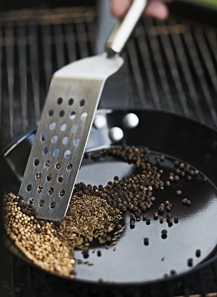 Rösle Sandwich-Palette gekröpft mit Lochung Edelstahl 32cm