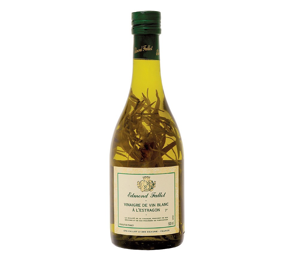 Edmond Fallot Weißweinessig mit Estragon (Vinaigre De Vin Blanc) 500ml
