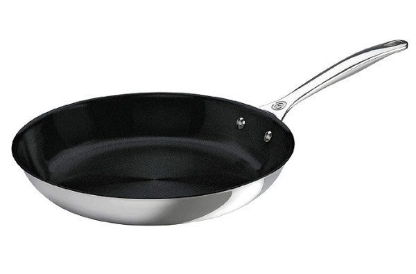 Le Creuset Pfanne 3-Ply PLUS Edelstahl Antihaft 30cm