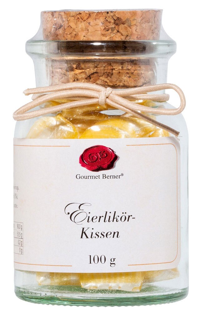 Gourmet Berner Eierlikör-Kissen Bonbons 100 g günstig online kaufen