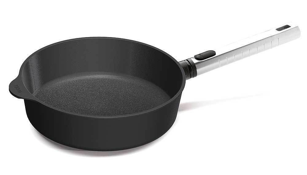 Woll Bratpfanne Hoch Diamond Pro Logic Induktion Aluguss abnehmbarer Stiel 24 cm